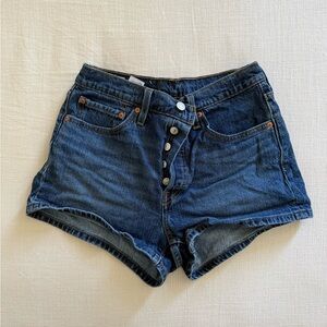Levi's Blue Jean Shorts for Women